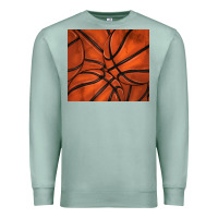 Seafoam distressed basketball pattern Premium Sweatshirt - TumblerDesignByShophia