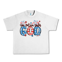 Lunar Rock one nation under god Urban Heavy Tee - MaliasSmallBusiness
