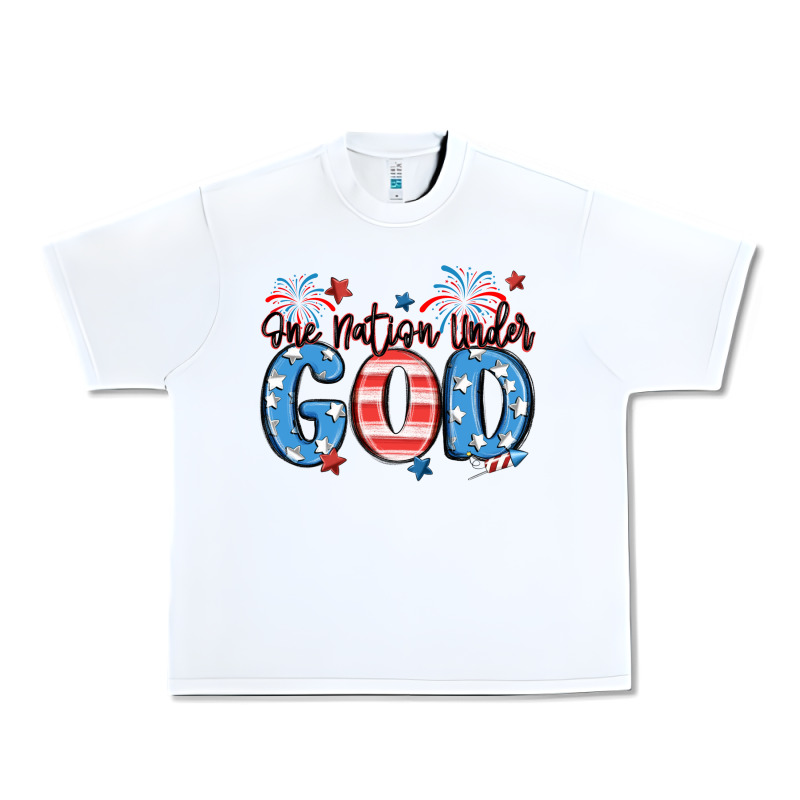 One Nation Under God Urban Heavy Tee by MaliasSmallBusiness | Teevron