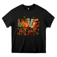 Black love fall  yall Heavy Core Tee - AdoDesignShop