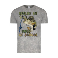 Cloud Rock reelin' in 100 days of school Vintage Tee - MaliasSmallBusiness