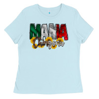 Baby Blue mama chingona Ladies Tee - RacoonDesign