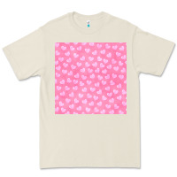 Bone valentines day heart seamless pattern Premium Tee - BundleAndBundleShop