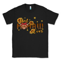 Black best mamaw ever cow Classic Tee - MaliasSmallBusiness
