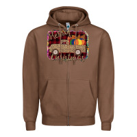 Chestnut Merry Christmas Truck Zipper Hoodie - Bettercallsaul