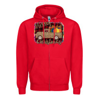 Red Merry Christmas Truck Zipper Hoodie - Bettercallsaul