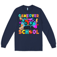 Navy game over back to school Long Sleeve Tee - NancyCooperArtShop