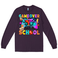 Plum game over back to school Long Sleeve Tee - NancyCooperArtShop