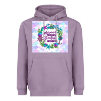 Lavender mermaid kisses starfish wishes Heavyweight Hoodie - TumblerDesignByShophia