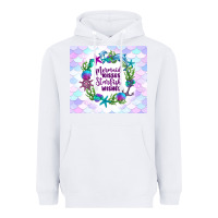 White mermaid kisses starfish wishes Heavyweight Hoodie - TumblerDesignByShophia