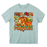 Farm Fresh Pupkins Heavy Core Tee | Teevron