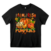 Black farm fresh pupkins Heavy Core Tee - AdoDesignShop