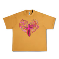 Peanut Butter jesus is love heart cross valentines day Urban Heavy Tee - MaliasSmallBusiness