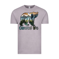 Camping Bear Vintage Tee | Teevron