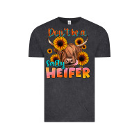 Vintage Black dont be a salty heifer Vintage Tee - JahusDesignShop