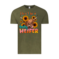 Vintage Olive dont be a salty heifer Vintage Tee - JahusDesignShop