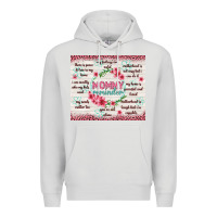 Dove Grey mommy reminder Premium Hoodie - TumblerDesignByShophia