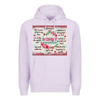 Lilac mommy reminder Premium Hoodie - TumblerDesignByShophia