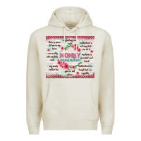 Oatmeal Heather mommy reminder Premium Hoodie - TumblerDesignByShophia