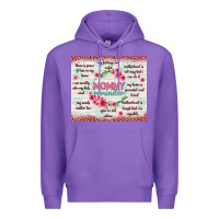 Purple mommy reminder Premium Hoodie - TumblerDesignByShophia