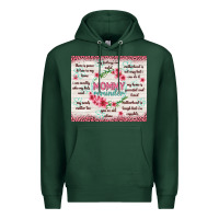 Sports Green mommy reminder Premium Hoodie - TumblerDesignByShophia