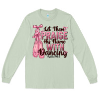 Matcha let them praise his name with dancing Long Sleeve Tee - NancyCooperArtShop