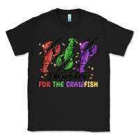 Black i'm just here for the crawfish Classic Tee - MaliasSmallBusiness