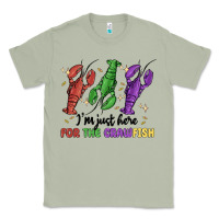 Matcha i'm just here for the crawfish Classic Tee - MaliasSmallBusiness