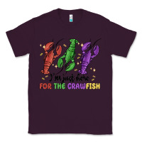 Plum i'm just here for the crawfish Classic Tee - MaliasSmallBusiness