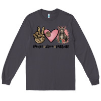 Smoke peace love pitbull Long Sleeve Tee - JahusDesignShop