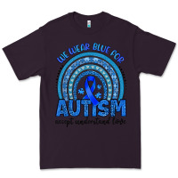 Plum we wear blue for autism accept understand love Premium Tee - Artiststas