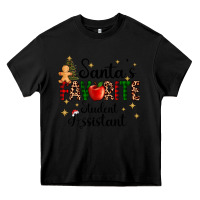 Black santa's favorite student assistant Heavy Core Tee - AdoDesignShop