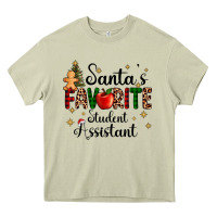 Mossy santa's favorite student assistant Heavy Core Tee - AdoDesignShop
