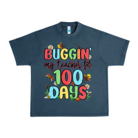 Midnight Navy buggin my teacher for 100 days Urban Heavy Tee - MaliasSmallBusiness