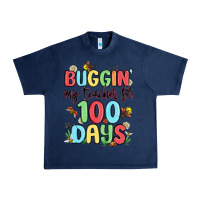 Navy buggin my teacher for 100 days Urban Heavy Tee - MaliasSmallBusiness