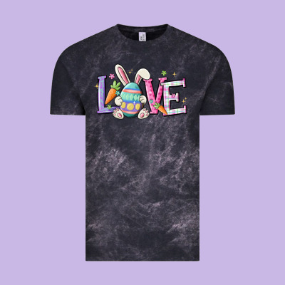 Love Easter Vintage Tee Designed By Maliassmallbusiness