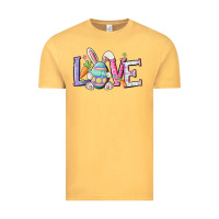Vintage Mustard love easter Vintage Tee - MaliasSmallBusiness