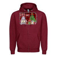 Burgundy I Want A Hippopotamus Zipper Hoodie - Bettercallsaul