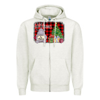 Oatmeal Heather I Want A Hippopotamus Zipper Hoodie - Bettercallsaul