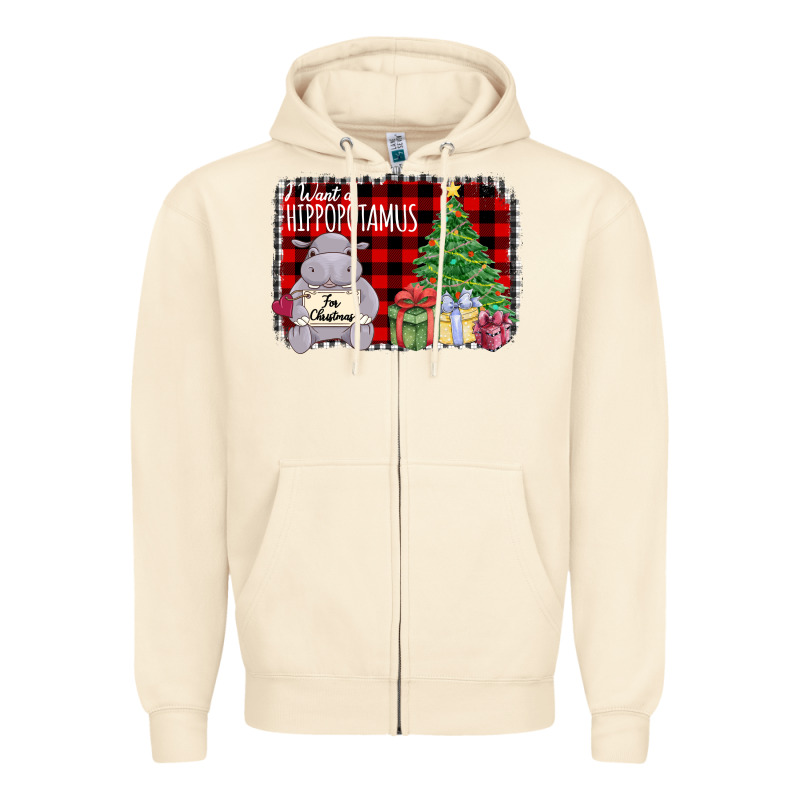 I Want A Hippopotamus Zipper Hoodie by Bettercallsaul | Teevron