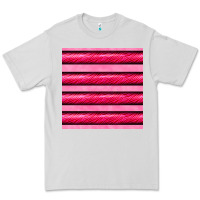 Dove Grey valentines day zebra stripes seamless pattern Premium Tee - BundleAndBundleShop