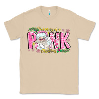 Mushroom dreaming of a pink christmas Classic Tee - CowhideDigitalArt