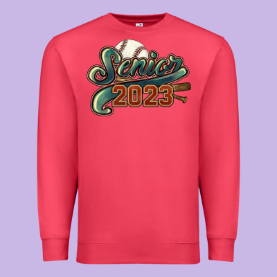 Senior 2023 Baseball Premium Sweatshirt Designed By Howdyjamesfarm