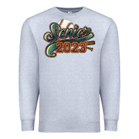 Heather Grey Senior 2023 baseball Premium Sweatshirt - HowdyJamesFarm