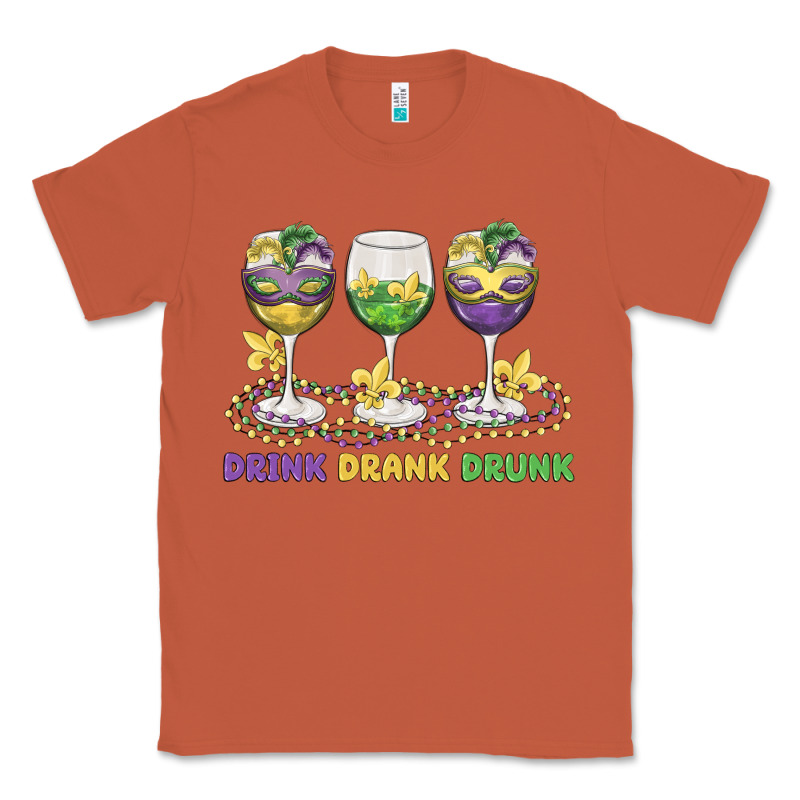 Drink Drank Drunk Classic Tee by MaliasSmallBusiness | Teevron