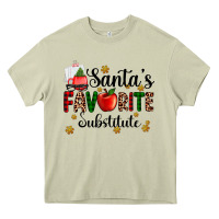 Mossy santa's favorite substitute Heavy Core Tee - AdoDesignShop
