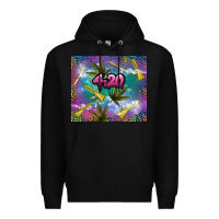 Black 4 20 marijuana holiday Premium Hoodie - TumblerDesignByShophia
