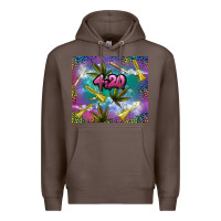 Coffee 4 20 marijuana holiday Premium Hoodie - TumblerDesignByShophia