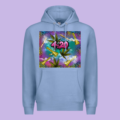4 20 Marijuana Holiday Premium Hoodie Designed By Tumblerdesignbyshophia