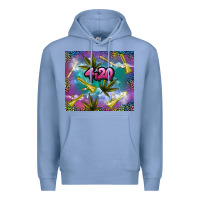 Colony Blue 4 20 marijuana holiday Premium Hoodie - TumblerDesignByShophia